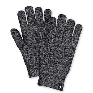Smartwool Black and Gray Knit Gloves